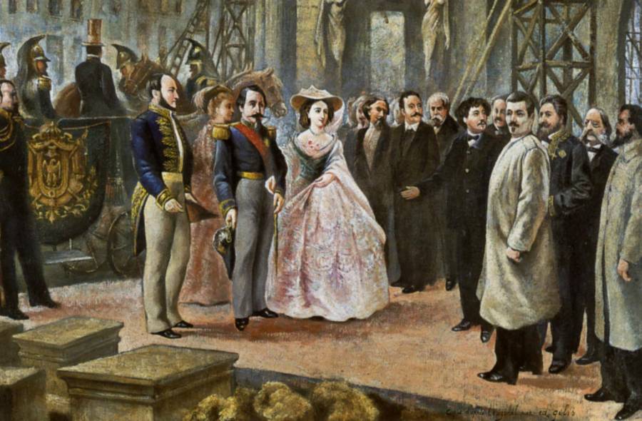 1852_1860_napoleon_iii_et_empress visit opera