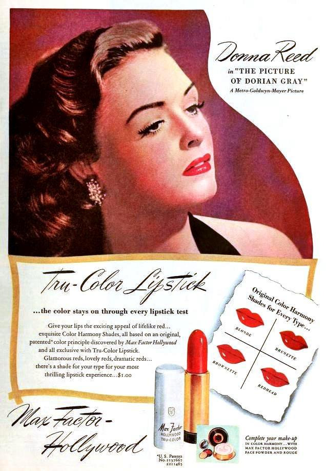 True color lipstick 1940
